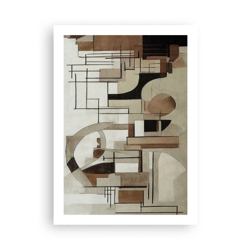 Poster - Stadslandschap 2.0 - 50x70 cm