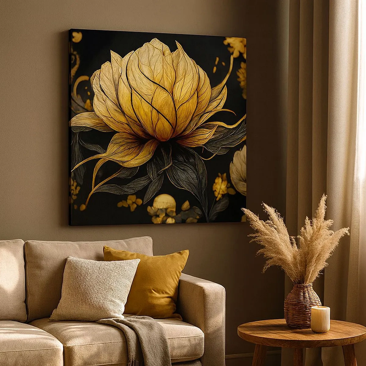 Schilderen op canvas - Subtiele kwetsbaarheid - 30x30 cm