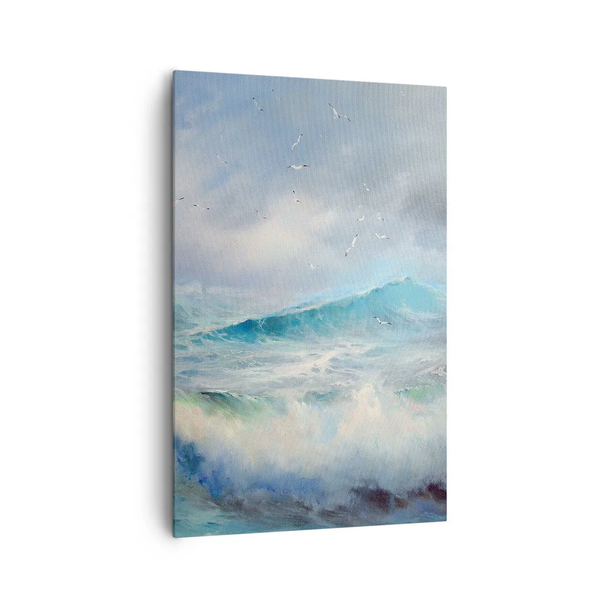 Schilderen op canvas - 'De wervelwind huilde van triomf...' - 80x120 cm
