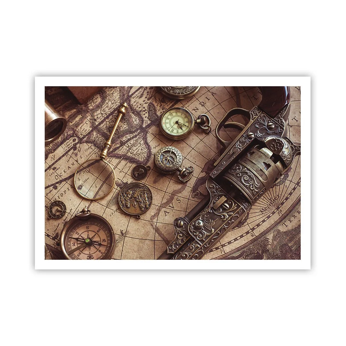 Poster - Avontuur roept - 100x70 cm