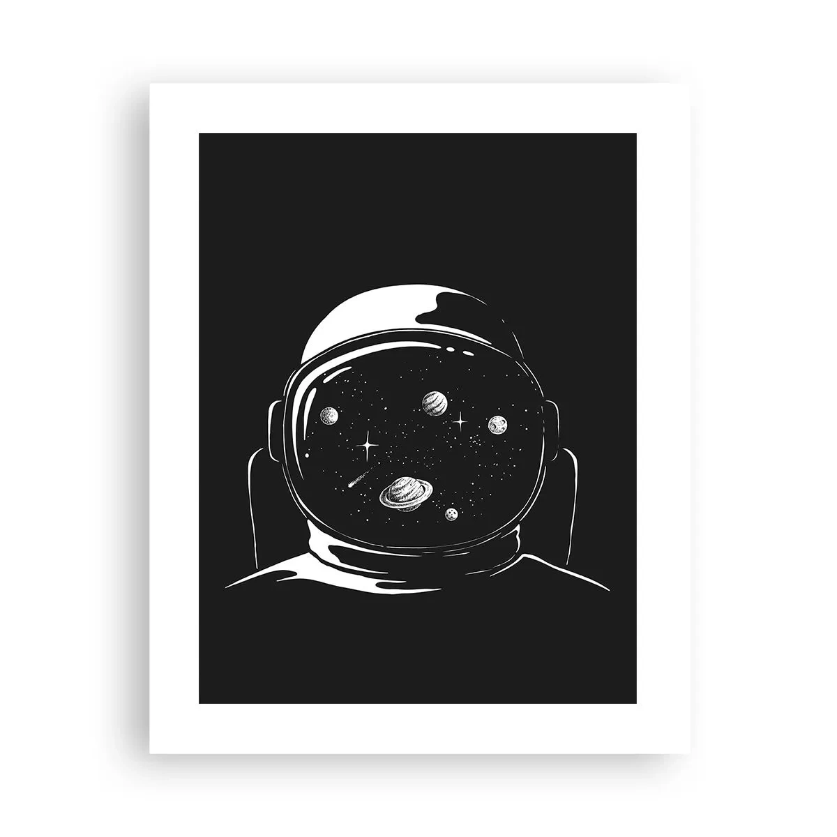 Poster - Mooi uitzicht - 40x50 cm