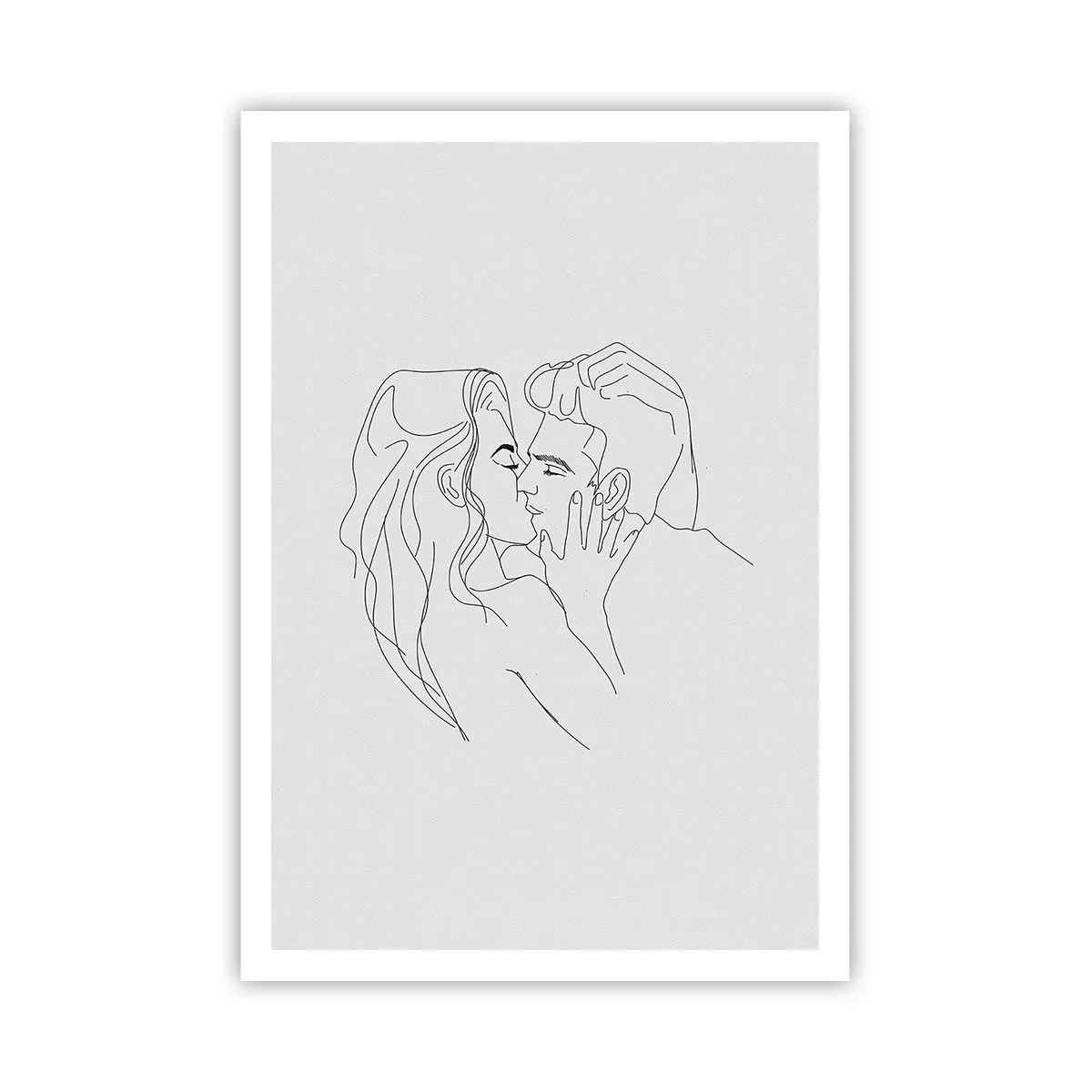 Poster - Dezelfde regel - 70x100 cm