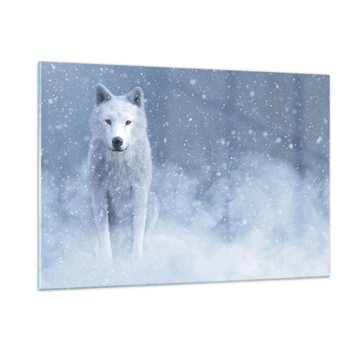 Schilderen op glas - In winterse sferen - 120x80 cm