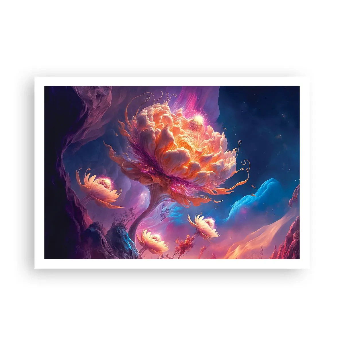 Poster - Andere wereld - 100x70 cm