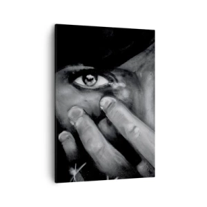 Schilderen op canvas - Ik zal niet zeggen wie het heeft geschilderd - 50x70 cm