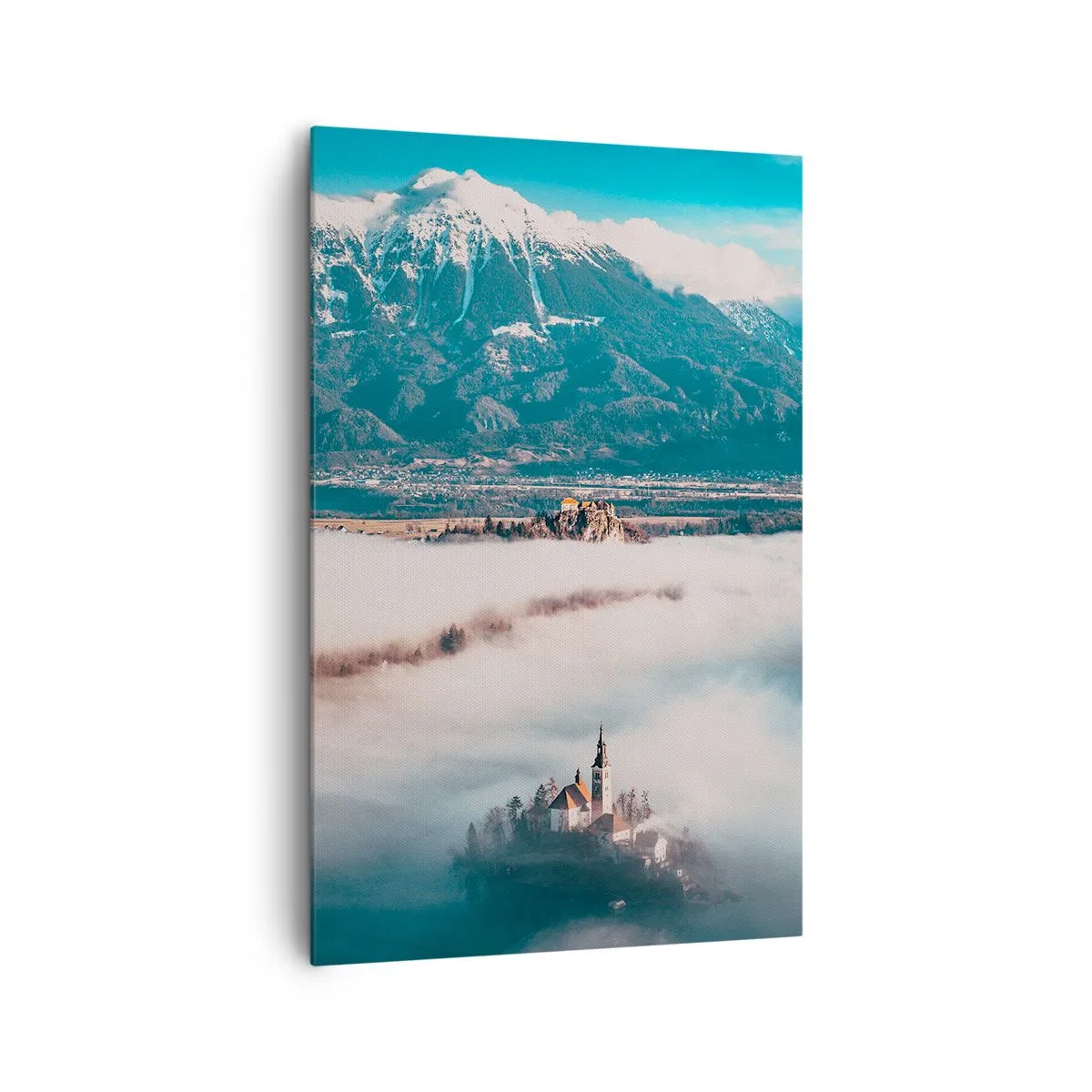 Schilderen op canvas - Het begin van een sprookje - 80x120 cm