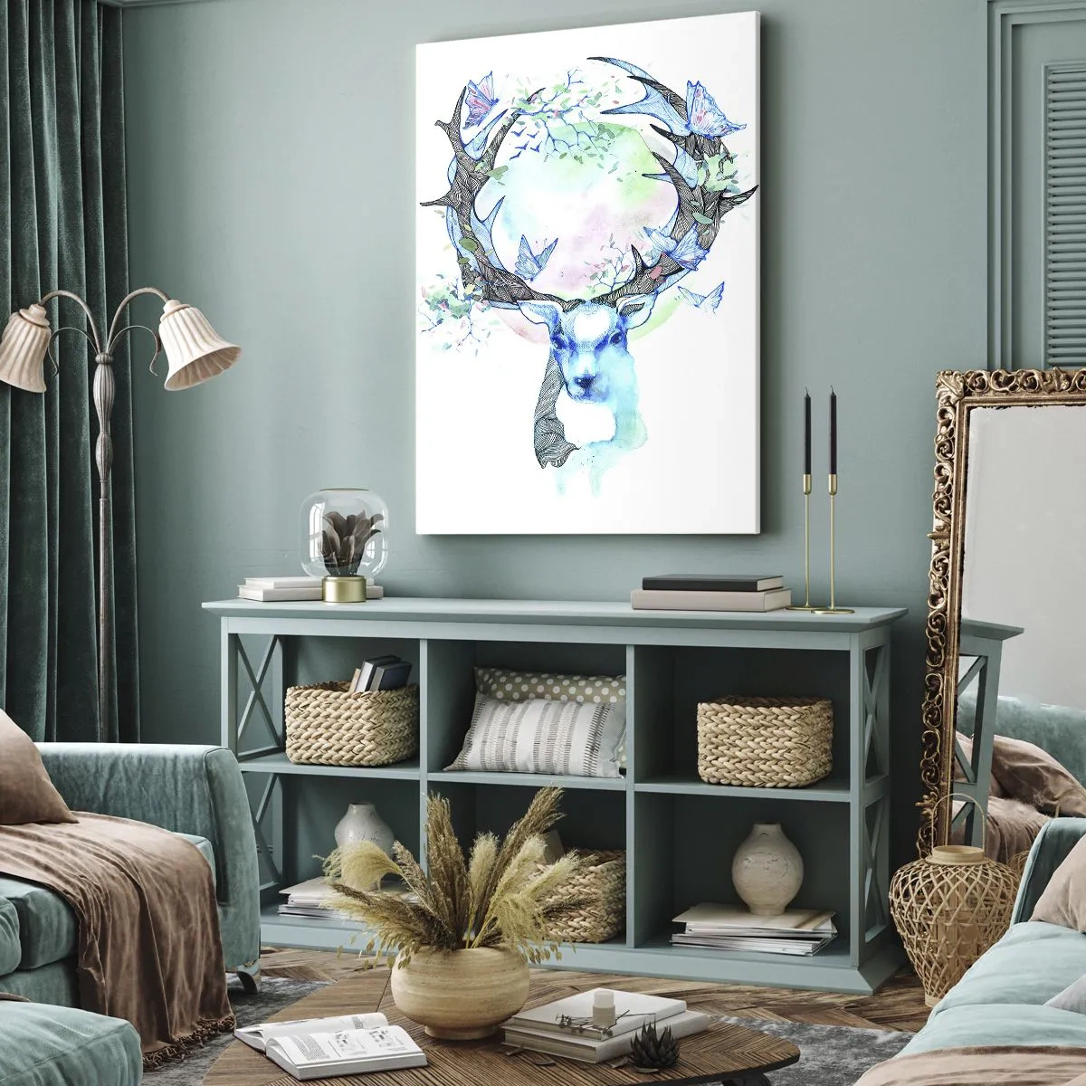 Schilderen op canvas - De kracht en delicatesse van de natuur - 70x100 cm