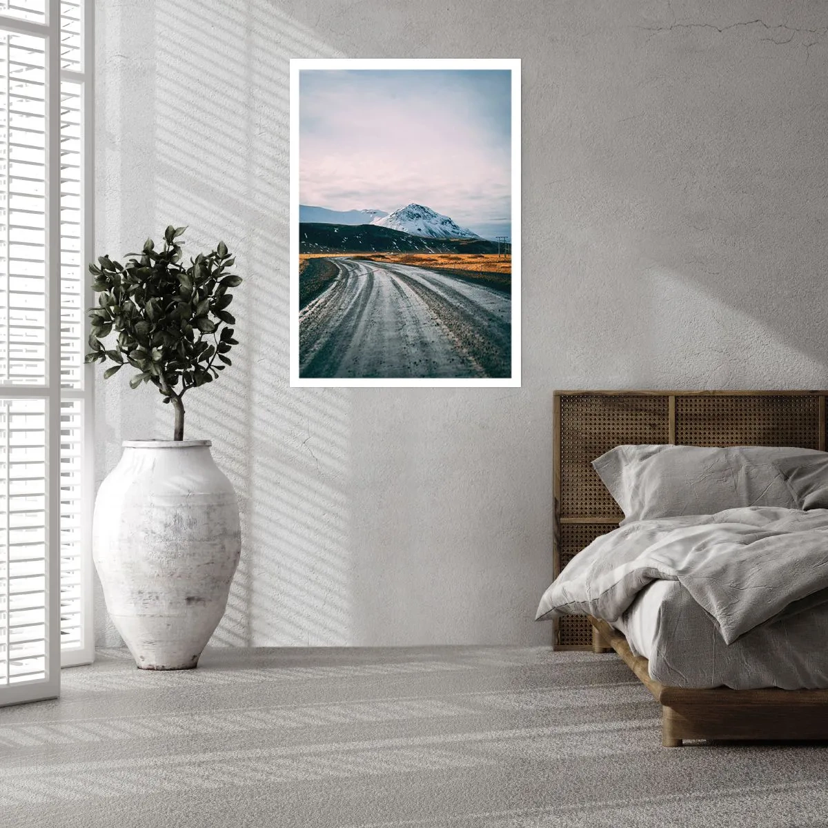 Poster - In de IJslandse sfeer - 30x40 cm