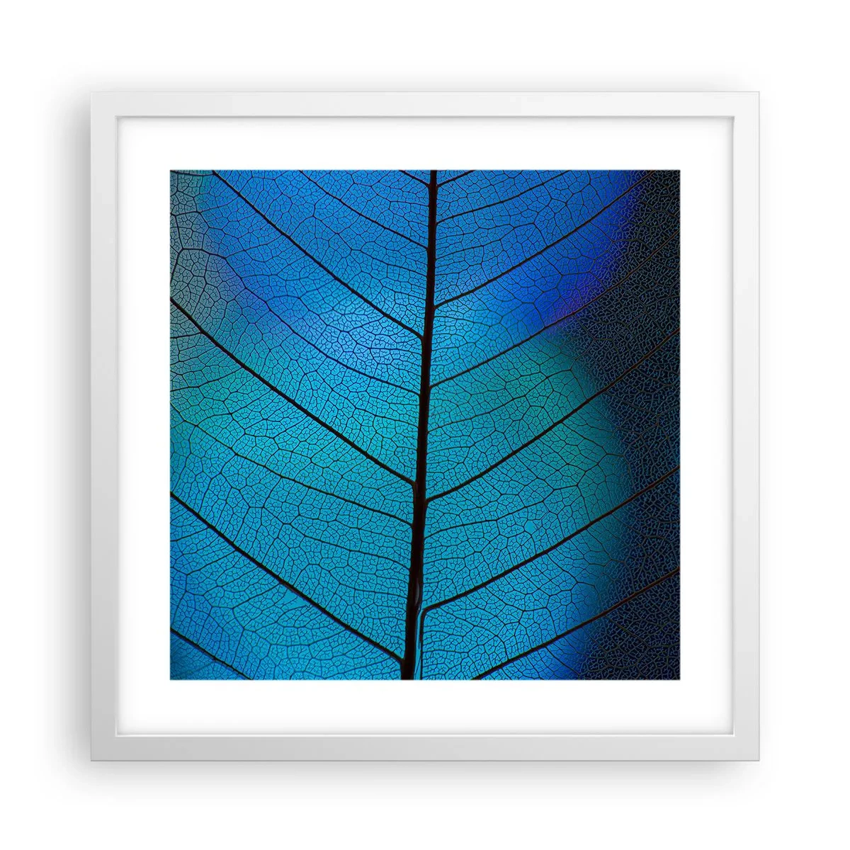 Poster in een witte lijst - Ingewikkelde constructie - 40x40 cm