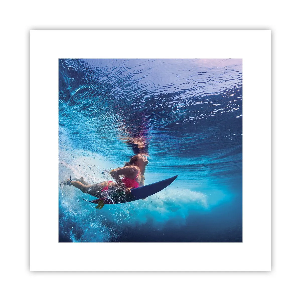 Poster - De diepte van vreugde - 30x30 cm