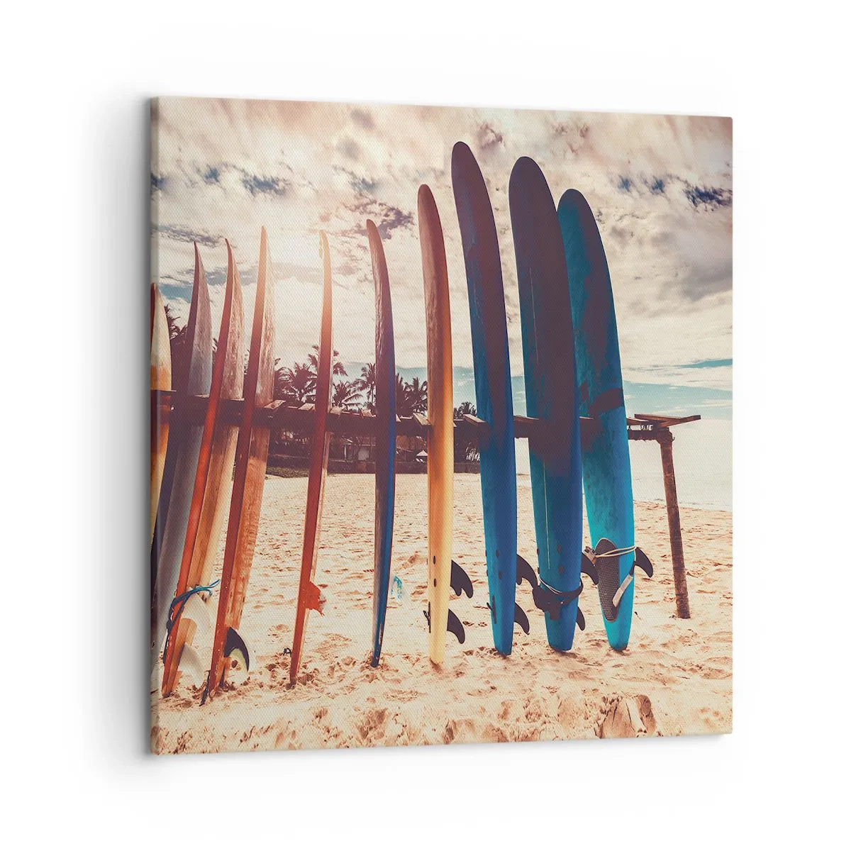 Schilderen op canvas - Weltrusten, zie je morgen - 50x50 cm