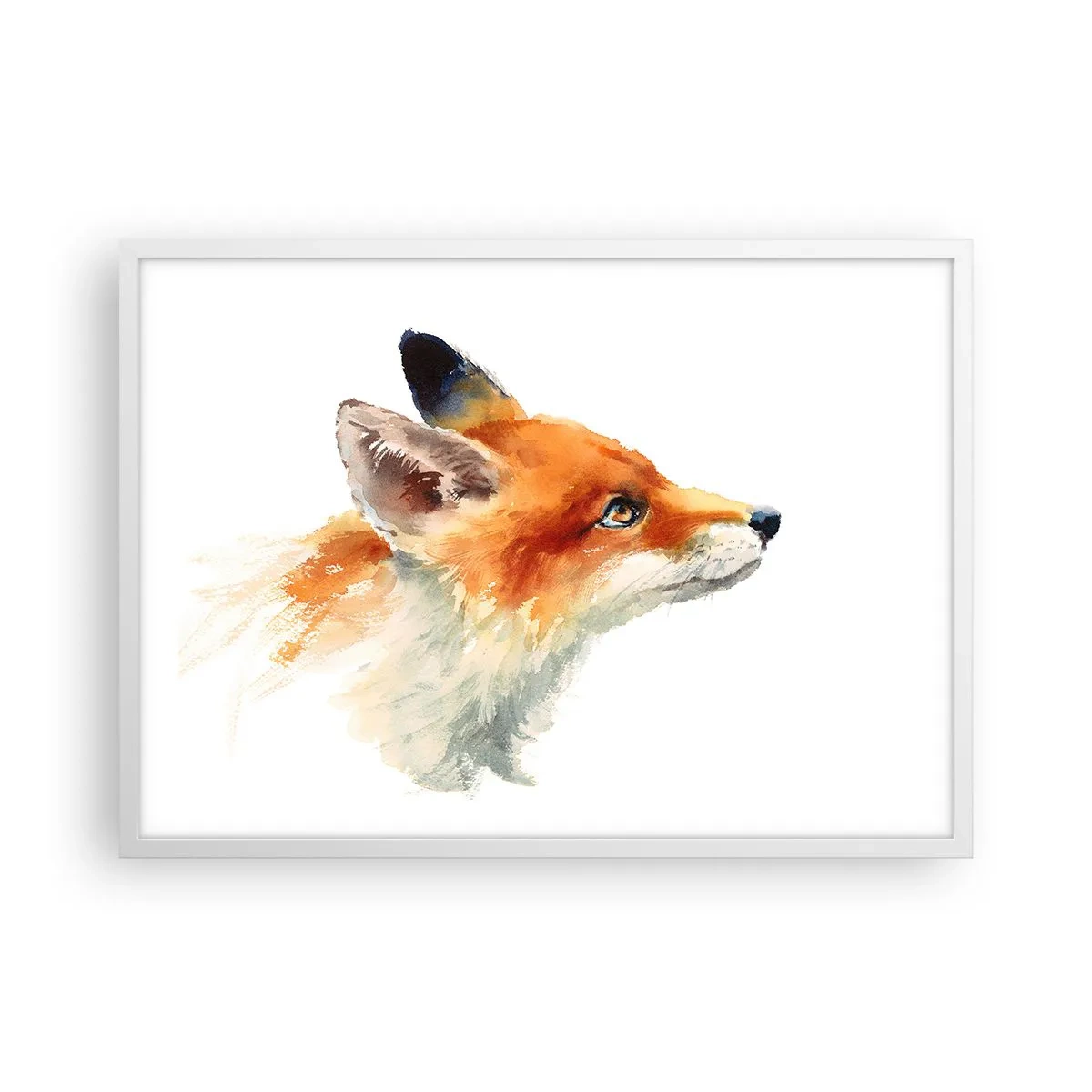 Poster in een witte lijst - Je kunt nooit voorzichtig genoeg zijn - 70x50 cm