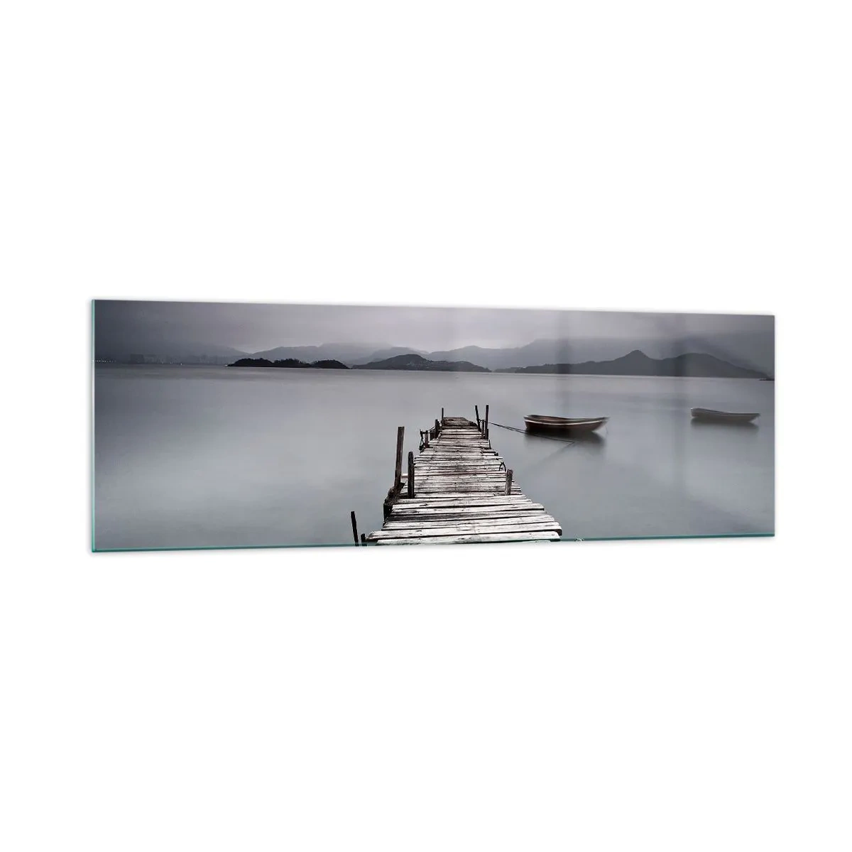 Schilderen op glas - Je kunt morgen gaan - 160x50 cm