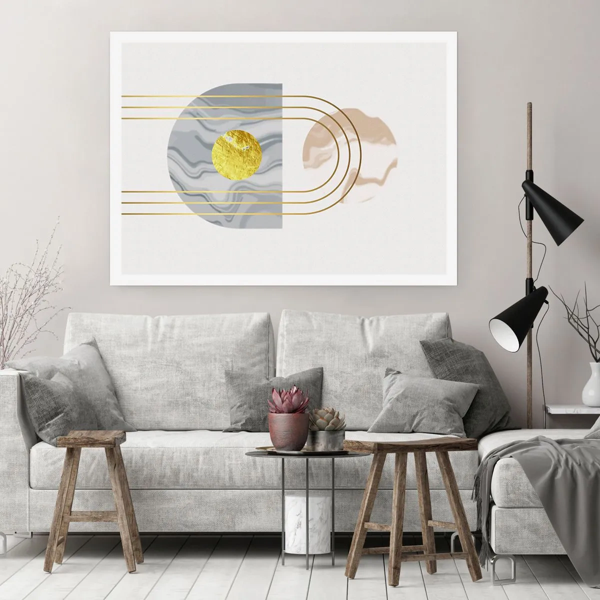 Poster - Helderheid en schittering - 100x70 cm