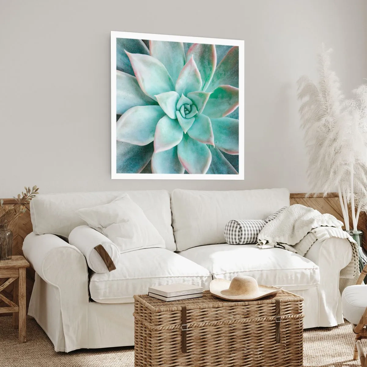Poster - Het hart van de woestijn - 50x50 cm