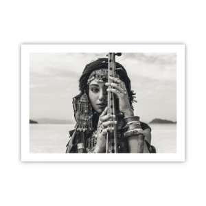 Poster - De muziek van het Oosten zelf - 70x50 cm