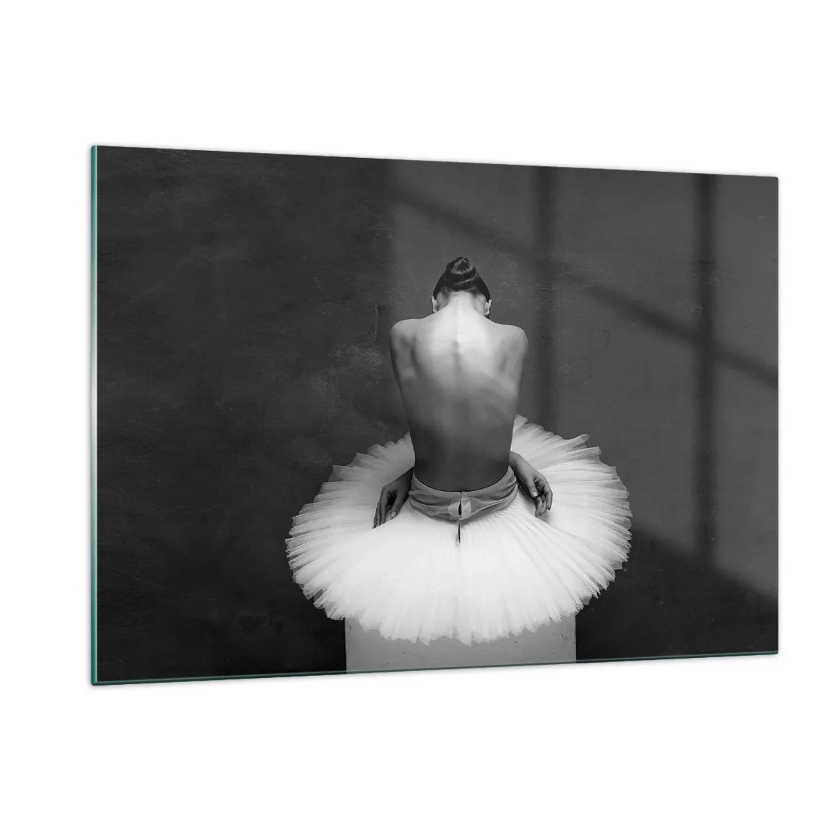 Schilderen op glas - Het bloeit gewoon - 120x80 cm