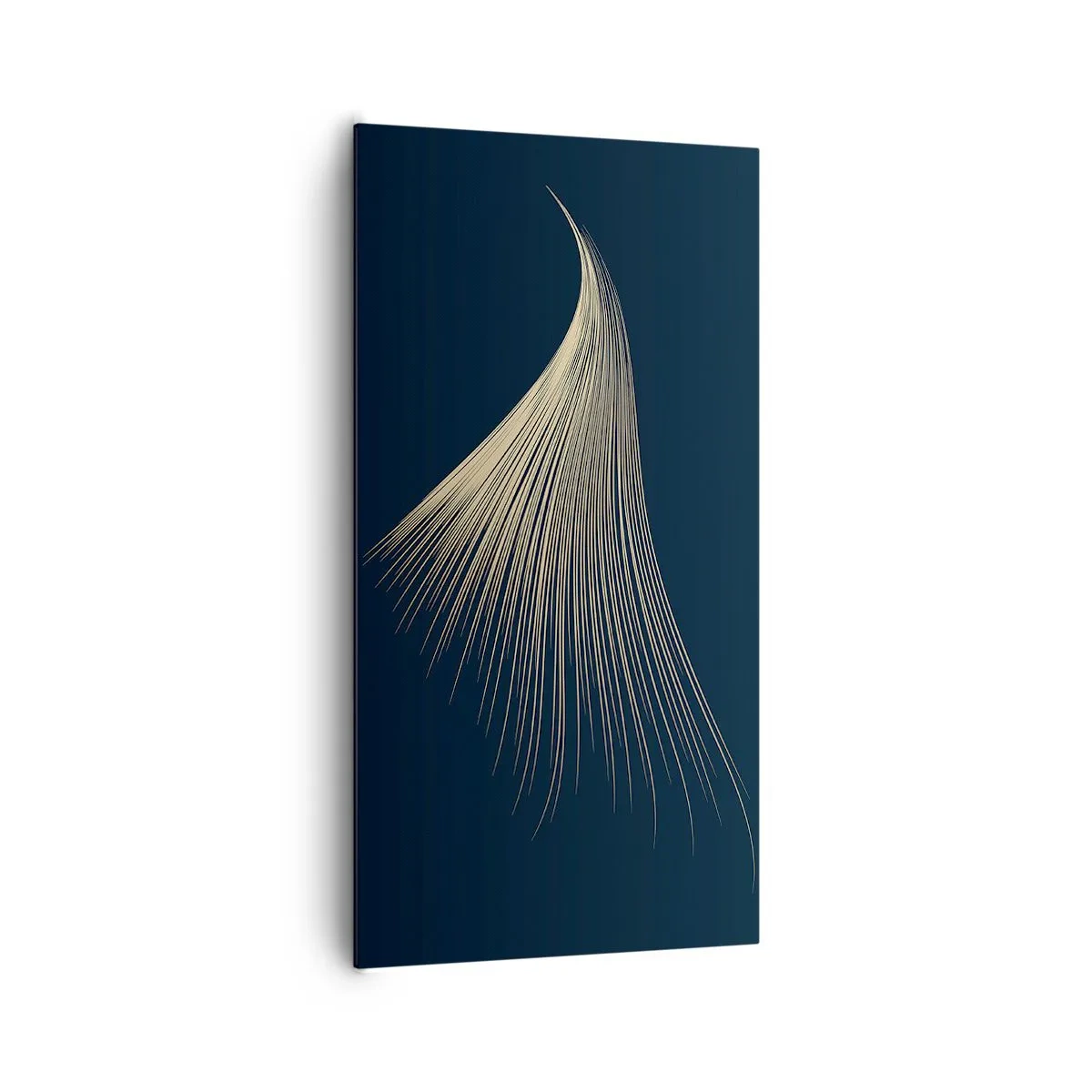 Schilderen op canvas - Als het haar van een engel - 65x120 cm