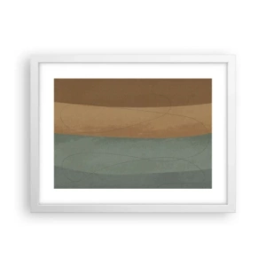 Poster in een witte lijst - Horizontale compositie - 40x30 cm
