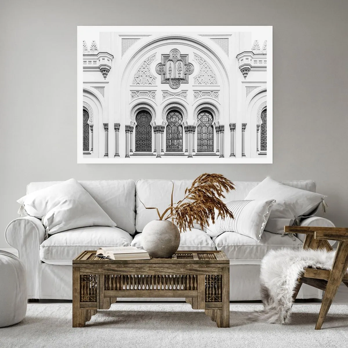 Poster - Op de grens van culturen - 70x50 cm