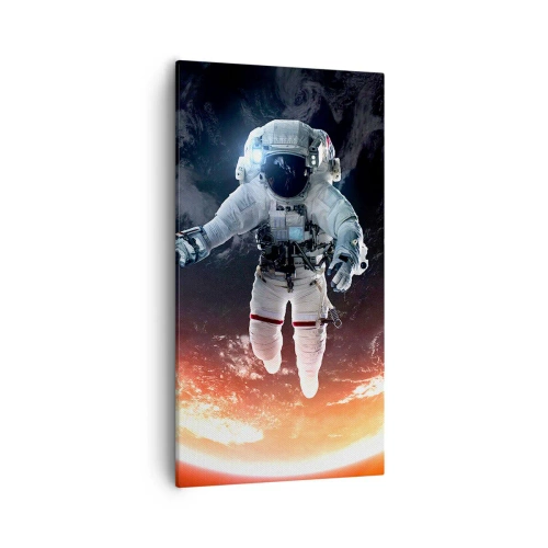 Schilderen op canvas - Mag ik nog wat langer blijven? - 55x100 cm