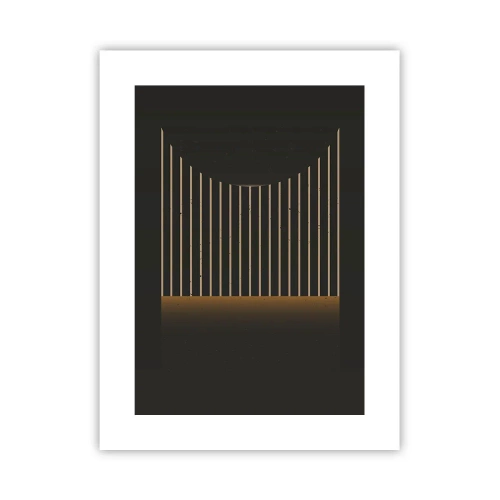 Poster - Verken de duisternis - 30x40 cm