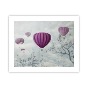 Poster - Als schepen in de lucht - 50x40 cm