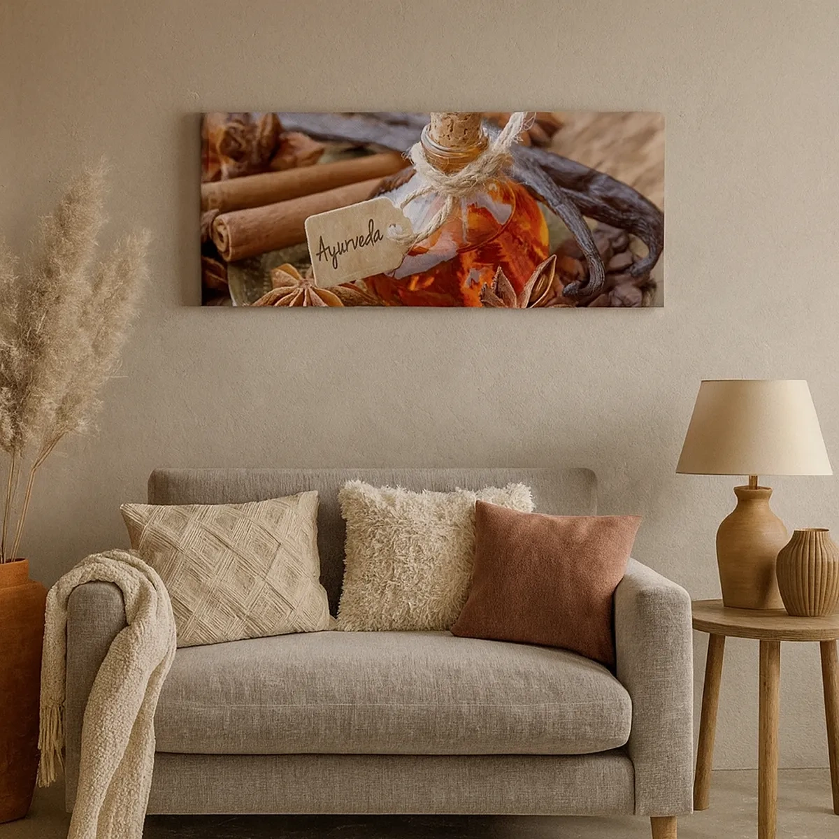 Schilderen op canvas - Naar de eenheid van lichaam en geest - 30x30 cm