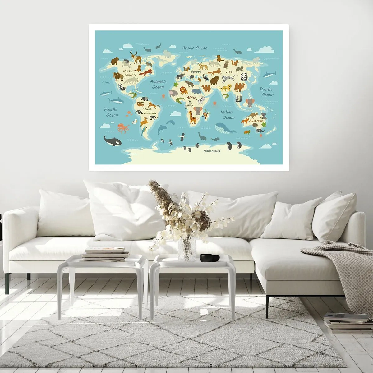 Poster - Goede buren - 40x30 cm