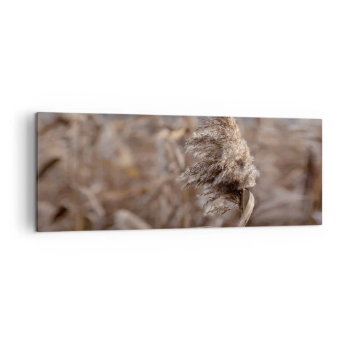 Schilderen op canvas - Tijd om met de wind mee te gaan - 140x50 cm