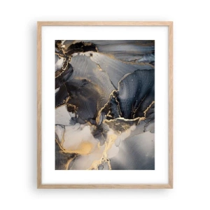 Een poster in een licht eiken lijst - Stenen leven - 40x50 cm