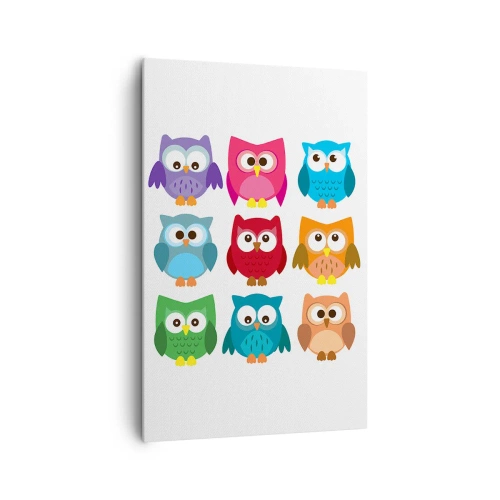 Schilderen op canvas - Anders zjn kan grappig zijn - 80x120 cm