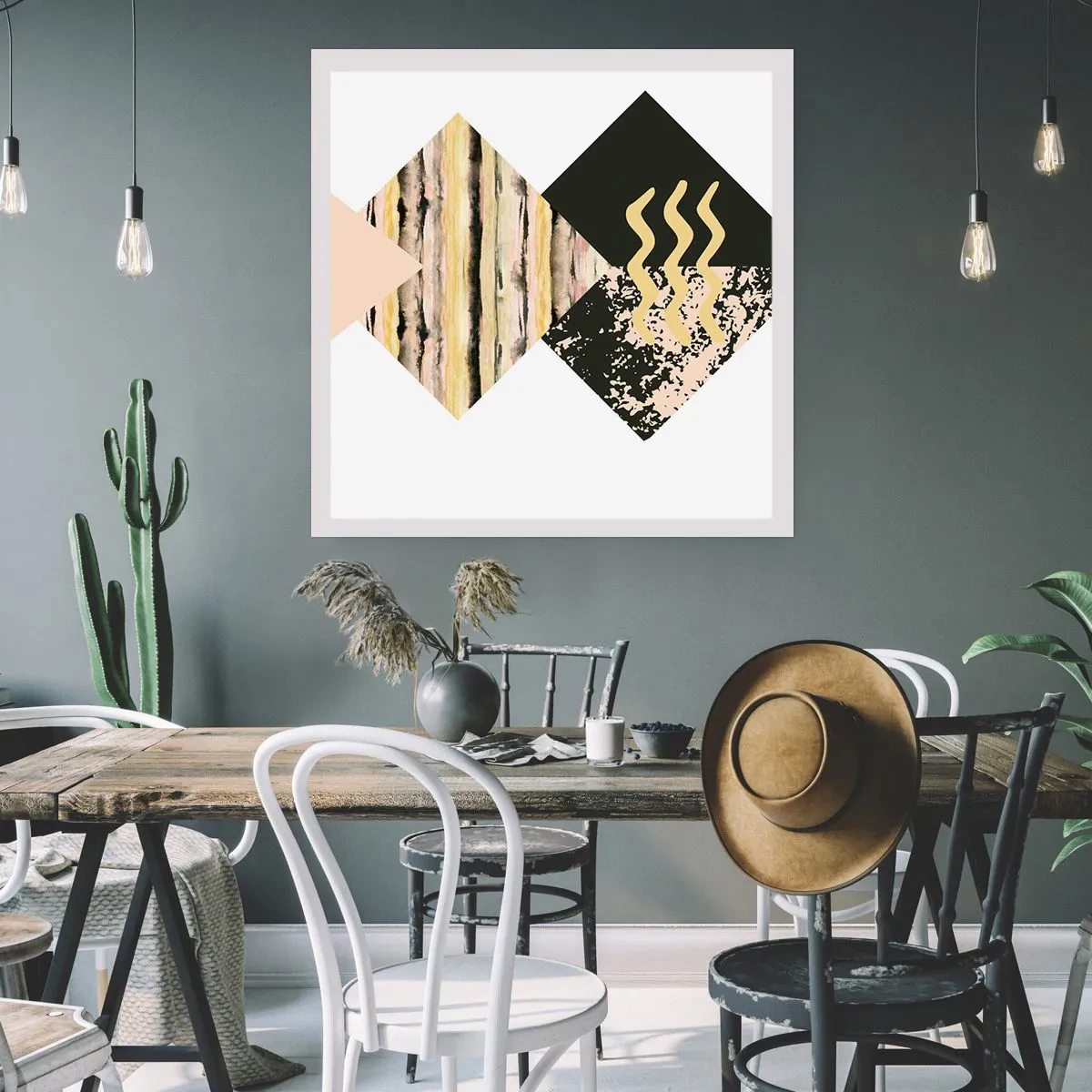 Poster - Er is niet zo eenvoudig - 50x50 cm