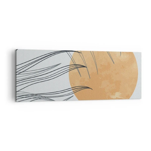 Schilderen op canvas - Altijd naar de zon - 140x50 cm