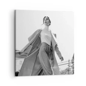 Schilderen op canvas - Ga je mee? - 50x50 cm