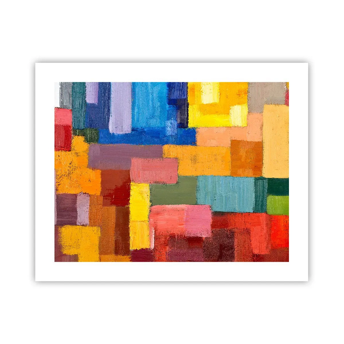 Poster - Elk is anders, allemaal kleurrijk - 50x40 cm