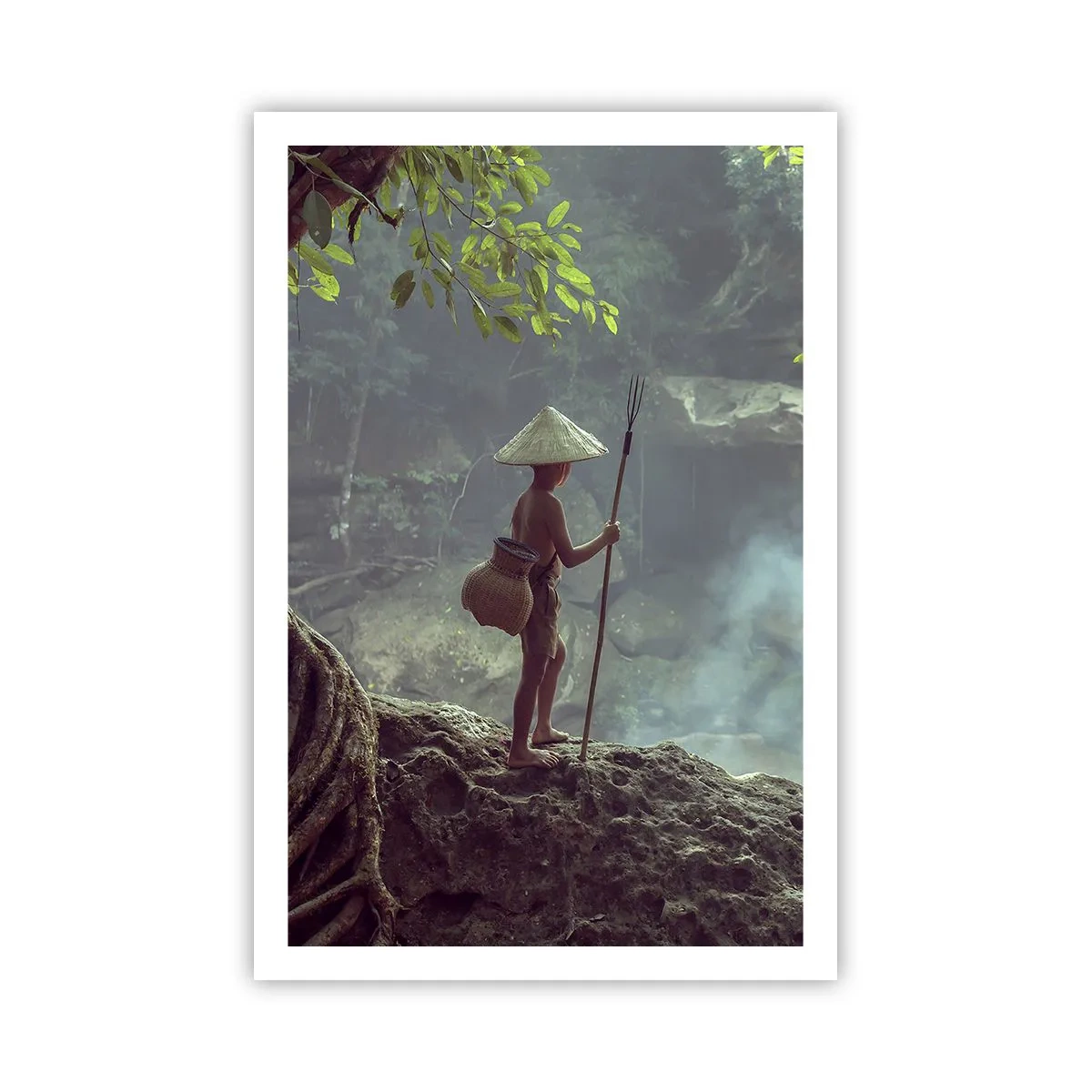 Poster - Bevriend met de natuur - 61x91 cm