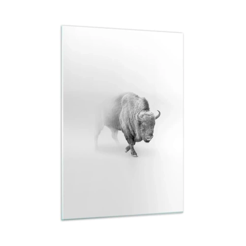 Schilderen op glas - Koning van de prairie - 50x70 cm