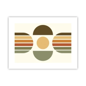 Poster - In aardetinten - 40x30 cm