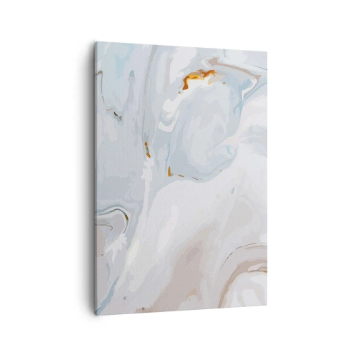Schilderen op canvas - Het wit is verheven - 50x70 cm