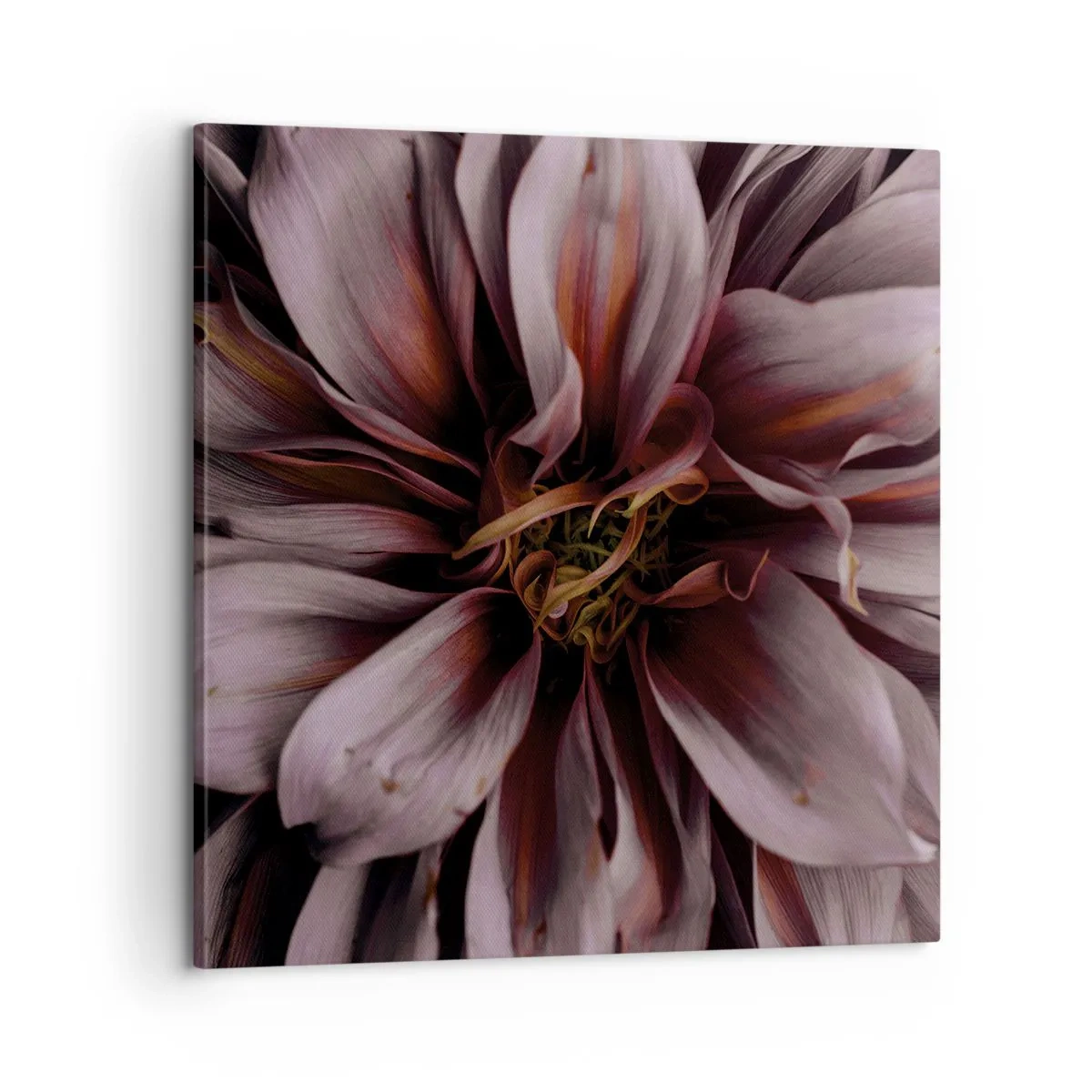 Schilderen op canvas - Een bloemenhart - 60x60 cm