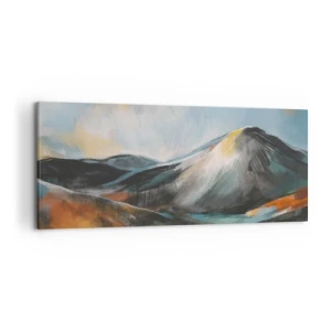Schilderen op canvas - Ruw en prachtig - 120x50 cm
