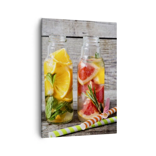 Schilderen op canvas - Van nature gezond - 50x70 cm