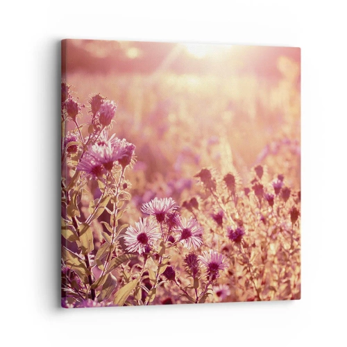 Schilderen op canvas - Voordat de zomer voorbij is - 30x30 cm