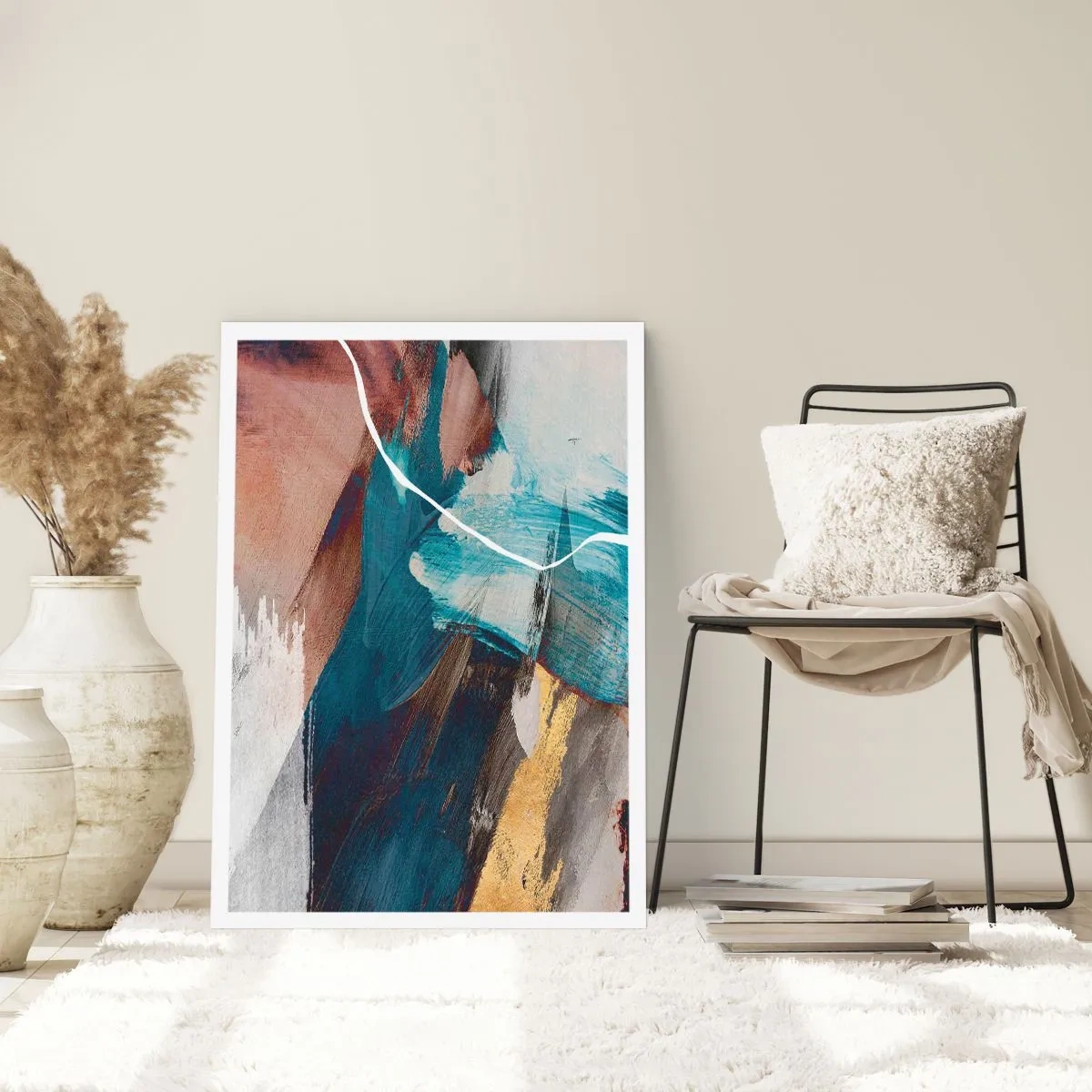 Poster - Met panache en energie - 50x70 cm