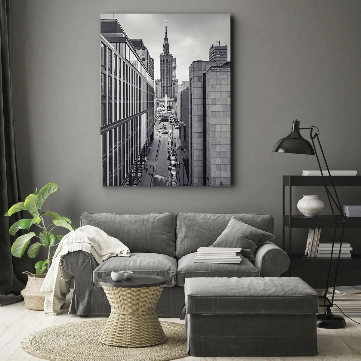 Schilderen op canvas - Warschau vallei - 50x70 cm