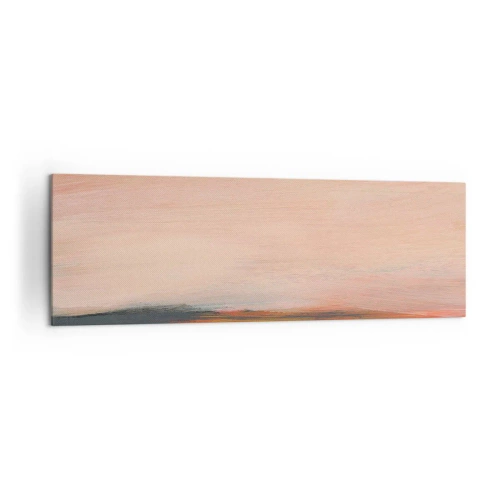 Schilderen op canvas - In roze tinten - 160x50 cm