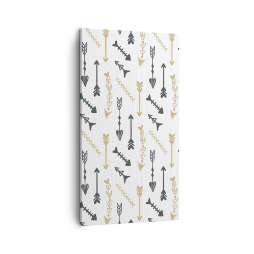 Schilderen op canvas - De droom van de boogschutter - 45x80 cm