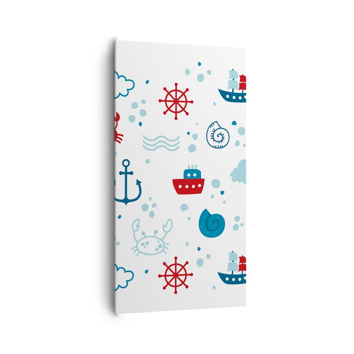 Schilderen op canvas - Zee sprookje - 65x120 cm