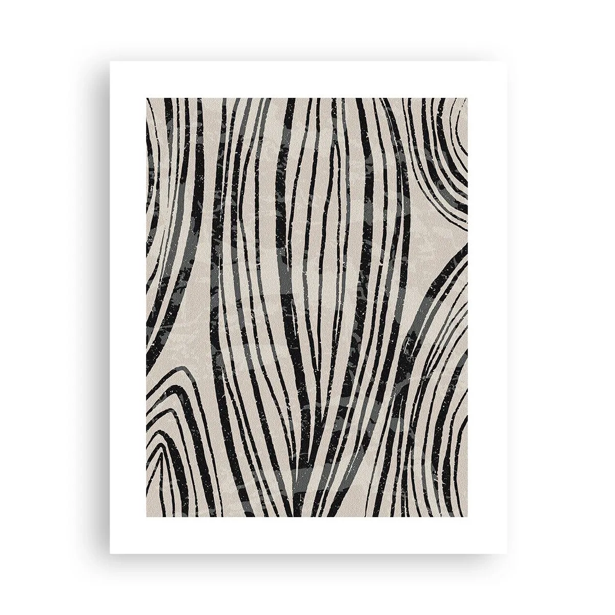 Poster - Lijnoverstromingsvlakte - 40x50 cm